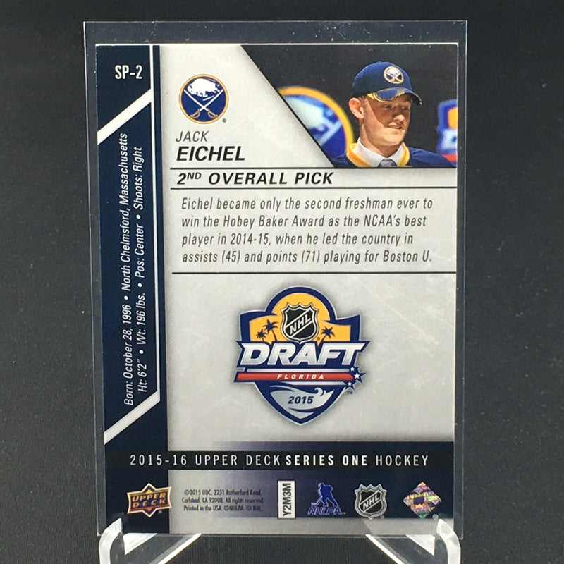 2015 UPPER DECK SERIES ONE - J. EICHEL -