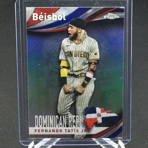 2021 TOPPS CHROME - BEISBOL - F. TATIS JR. - #B-10