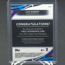 2021 TOPPS FINEST - L. ROBERT - #FA-LR - #'D/99 - GREEN - AUTOGRAPH