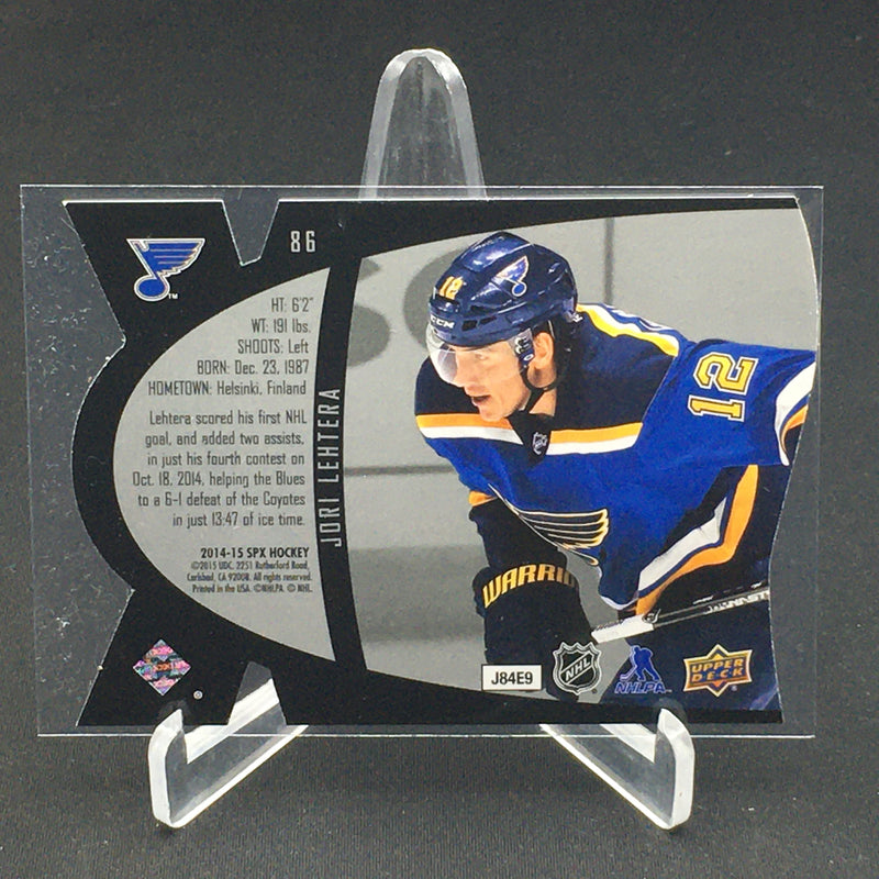 2014 UPPER DECK SPX - RETRO - J. LEHTERA -