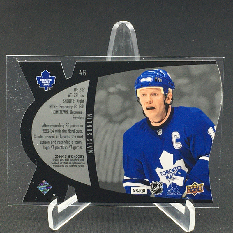 2014 UPPER DECK SPX - RETRO - M. SUNDIN -