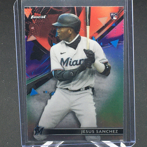 2021 TOPPS FINEST - J. SANCHEZ - #70 - RC