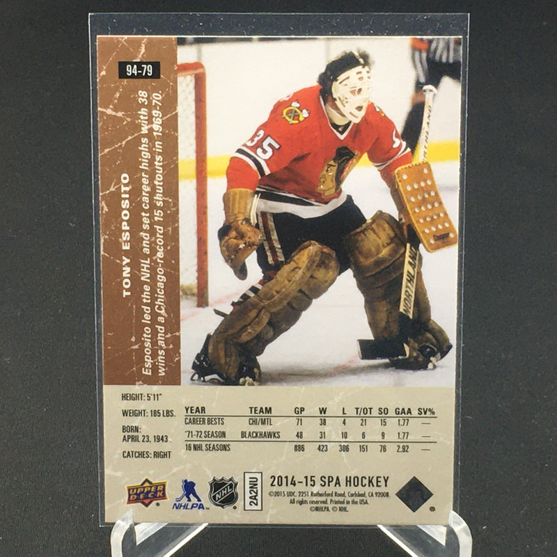 2014 UPPER DECK SP AUTHENTIC - RETRO - T. ESPOSITO -