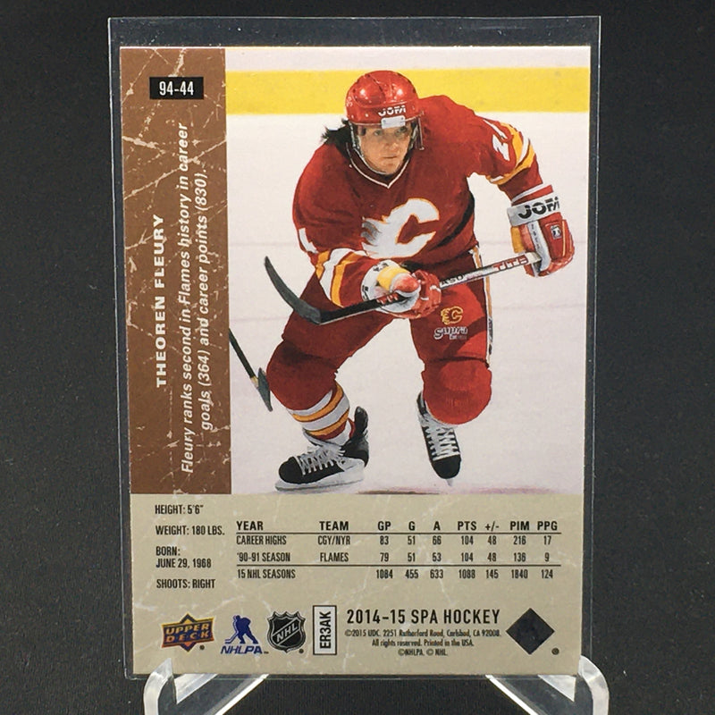 2014 UPPER DECK SP AUTHENTIC - RETRO - T. FLEURY -