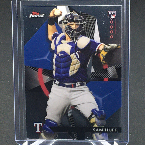 2021 TOPPS FINEST - DESIGN VARIATION - S. HUFF - #FRD-SH - RC