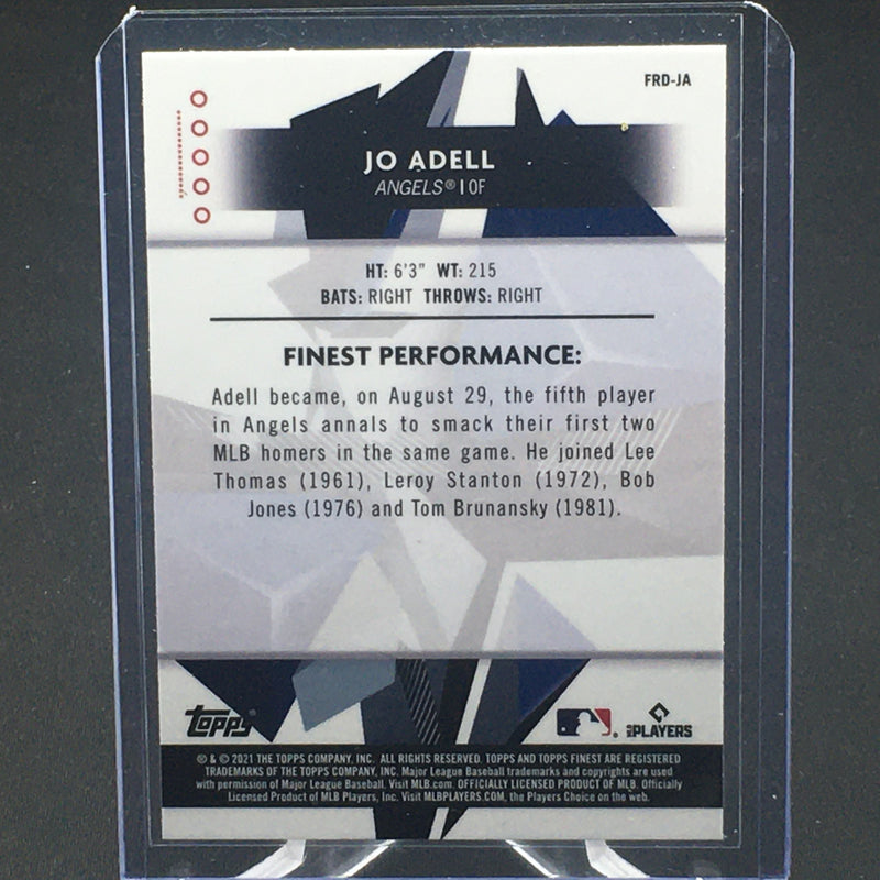 2021 TOPPS FINEST - J. ADELL -