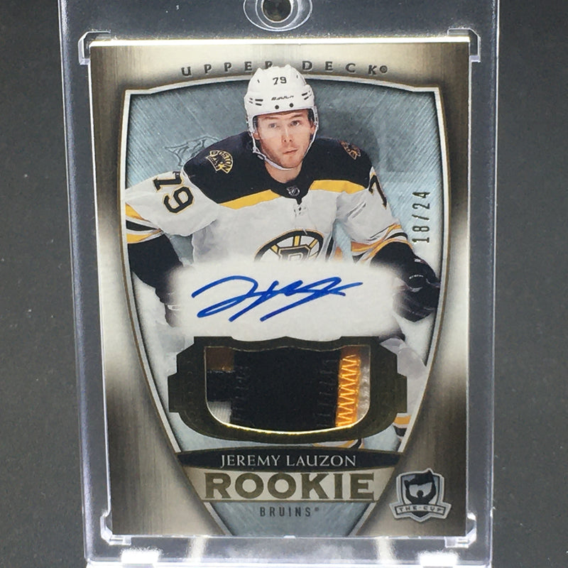 2018 UPPER DECK THE CUP - J. LAUZON - #107 - #'D/249 - AUTOGRAPH- PATCH