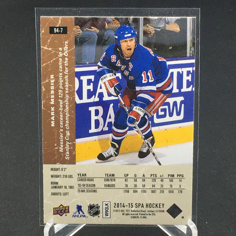 2014 UPPER DECK SP AUTHENTIC - RETRO - M. MESSIER -
