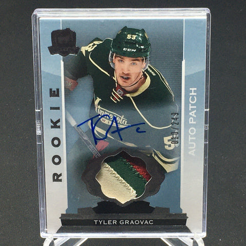 2014 UPPER DECK THE CUP - ROOKIE AUTO PATCH - T. GRAOVAC - #105 - #'D/249 - PATCH - AUTOGRAPH - RC