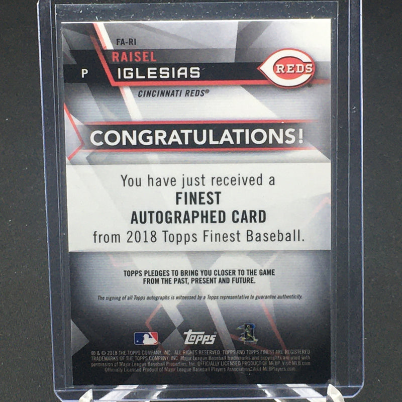 2018 TOPPS FINEST - R. IGLESIAS -