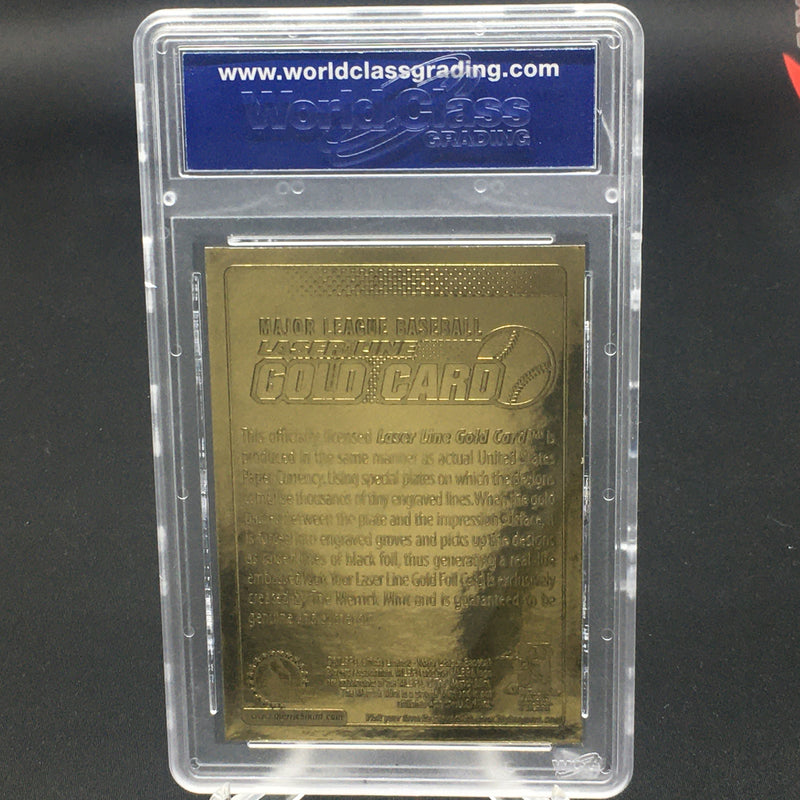 2003 MERRICK MINT LASER LINE GOLD - GOLD SIGNATURE EDITION - S. SOSA -