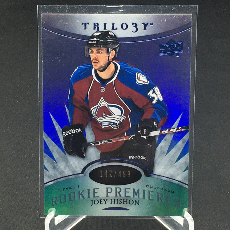 2014 UPPER DECK TRILOGY - ROOKIE PREMIERES - J. HISHON - #106 - #'D/499 - RC