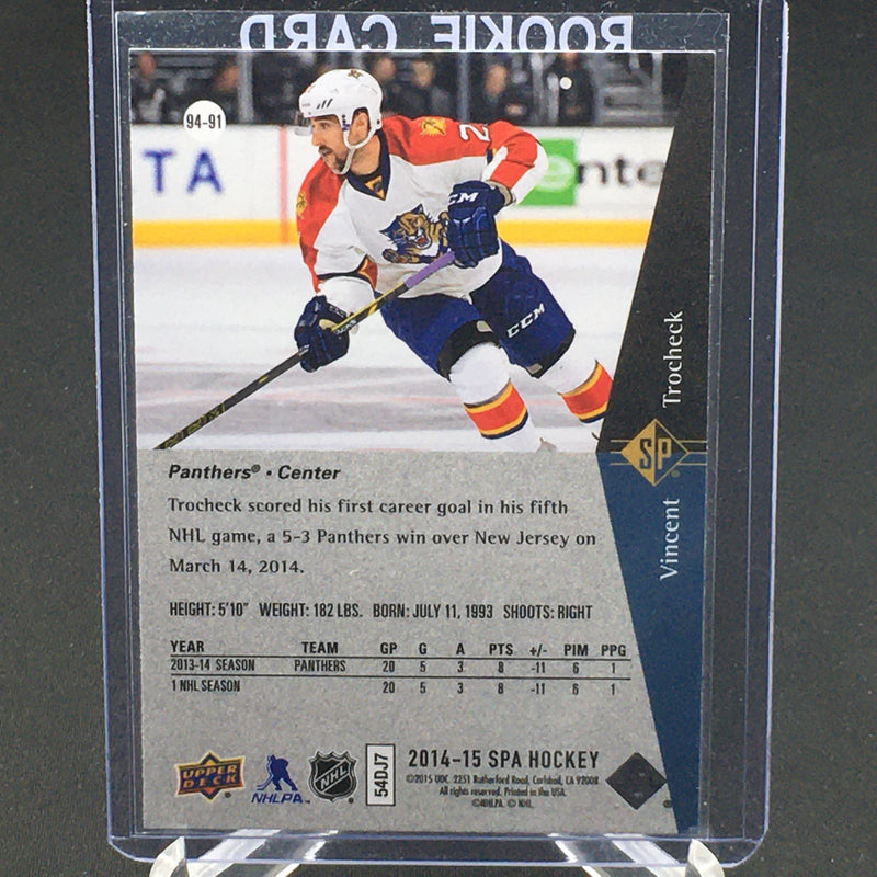 2014 UPPER DECK SP AUTHENTIC - PREMIER PROSPECTS - V. TROCHECK -