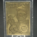 1996 CLASSIC 23KT GOLD - 755 HOME RUN KING - H. AARON - LIMITED EDITION