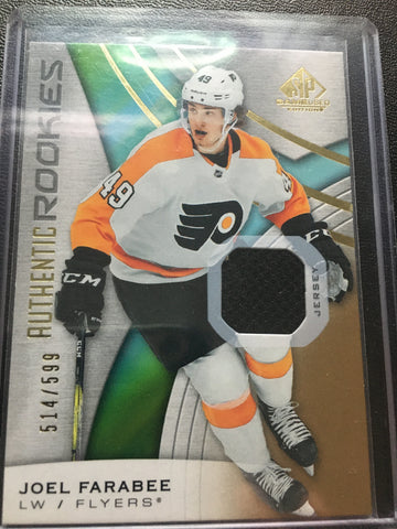 2019 UPPER DECK SP GAME USED - J. FARABEE - #192 - #D/599 - JERSEY