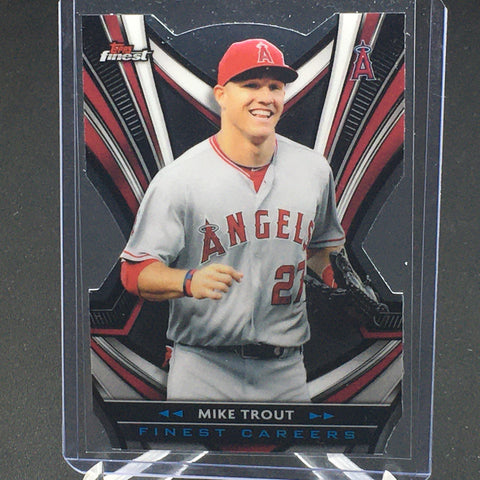 2021 TOPPS FINEST - FINEST CAREERS - M. TROUT - #FCI-1