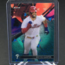 2021 TOPPS FINEST - PURPLE/AQUA VAPOR REFRACTOR - B. HARPER - #100 - #'D/175