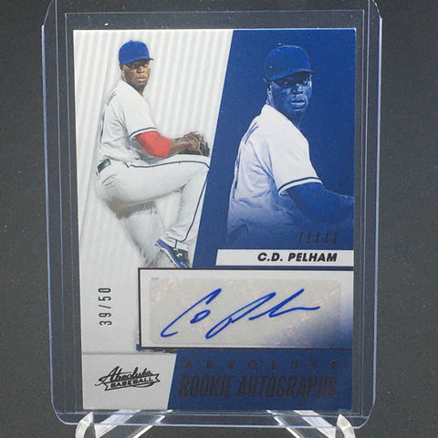 2019 PANINI ABSOLUTE - C. PELHAM - #ARA-DP - #'D/50 - AUTOGRAPH - RC