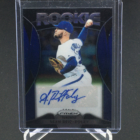 2019 PANINI PRIZM - ROOKIE - S. REID-FOLEY - #RA-SR -  AUTOGRAPH - PRIZM BLUE