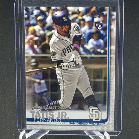 2019 TOPPS UPDATE SERIES - ROOKIE DEBUT - F. TATIS JR. - #56 - RC