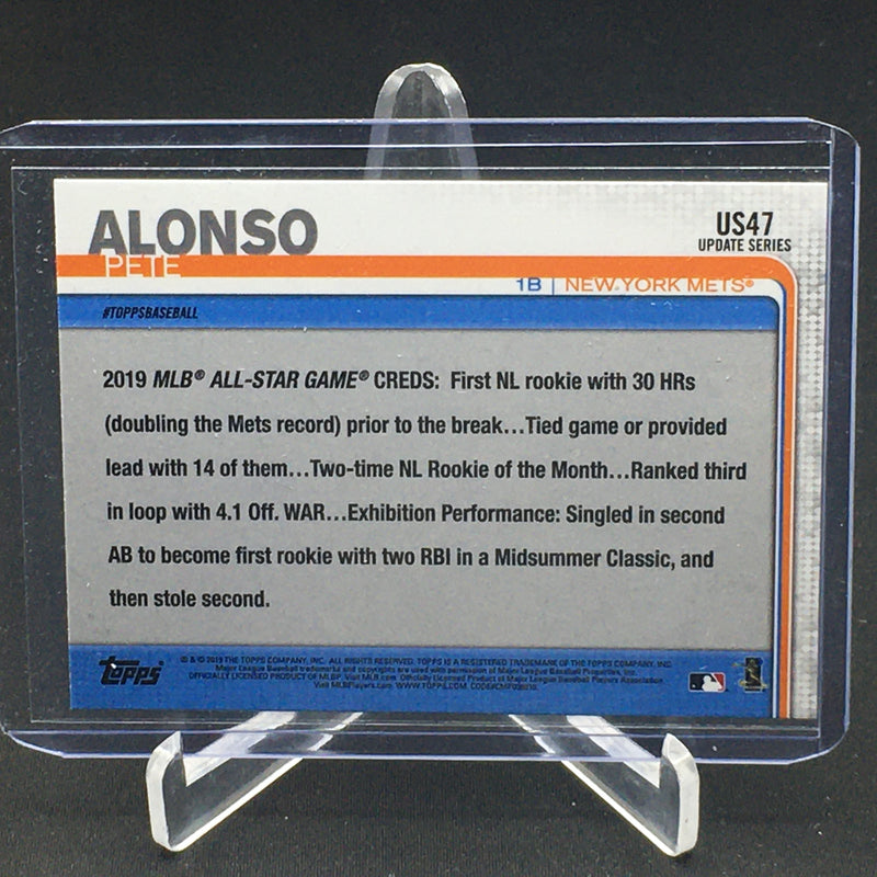 2019 TOPPS UPDATE SERIES - ALL STAR GAME - P. ALONSO -