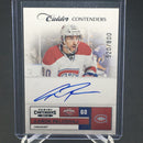2011 PANINI CONTENDERS - CALDER CONTENDERS - A. PALUSHAJ - #225 - #'D/800 - AUTOPGRAPH