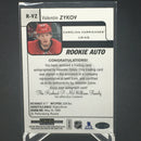 2017 UPPER DECK O-PEE-CHEE PLATINUM - ROOKIE AUTO - V. ZYKOV -