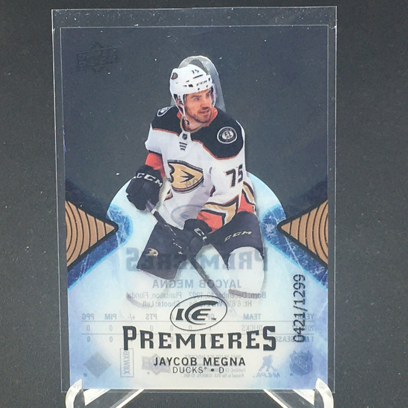 2017 UPPER DECK ICE - PREMIERES -