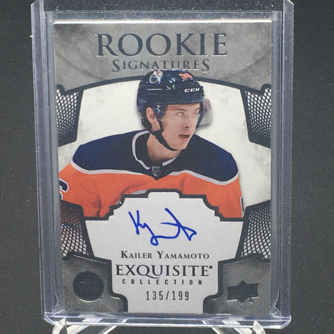 2017 UPPER DECK EXQUISITE - ROOKIE SIGNATURES - K. YAMAMOTO - #ERS-KY - #'D/199 - AUTOGRAPH - RC