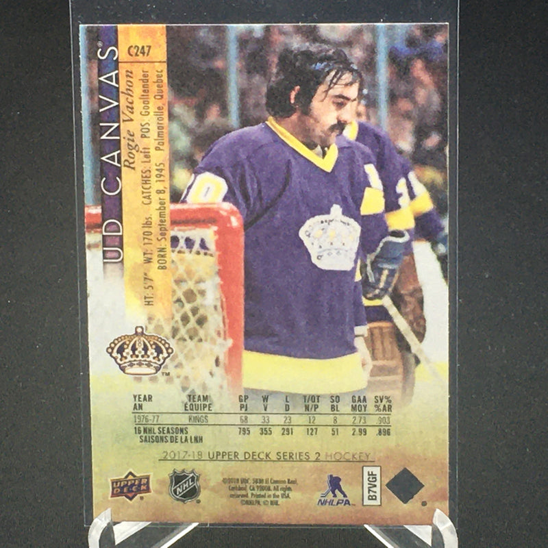 2017 UPPER DECK SERIES TWO - UD CANVAS - RETIRED - R. VACHON -