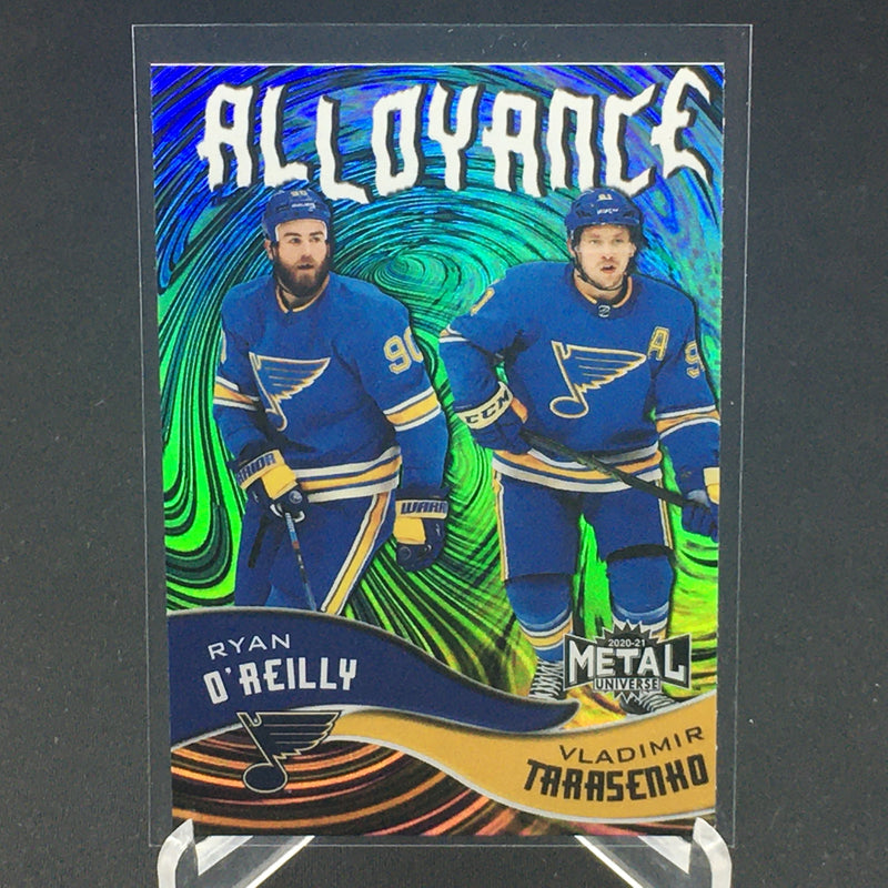 2020 UPPER DECK METAL UNIVERSE - ALLOYANCE - R. O'REILLY/ V. TARASEKNKO -