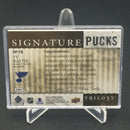2014 UPPER DECK TRILOGY - SIGNATURE PUCKS - T. RATTIE -