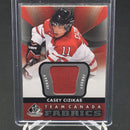 2012 UPPER DECK SP GAME USED - TEAM CANADA FABRICS - C. CIZIKAS -