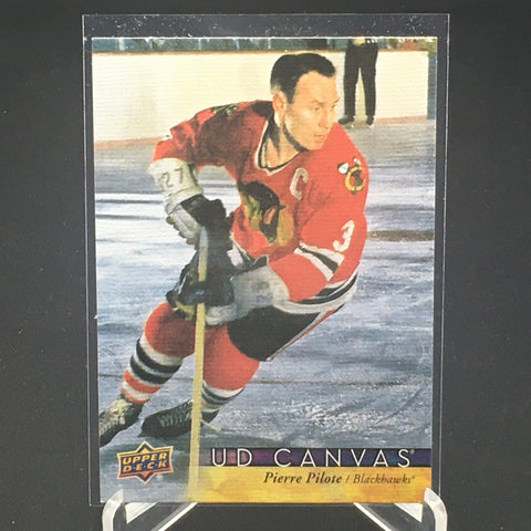 2017 UPPER DECK SERIES TWO - UD CANVAS - RETIRED - P. PILOTE - #C243