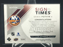 2017 UPPER DECK SP AUTHENTIC - SIGN OF THE TIMES - D. POTVIN -