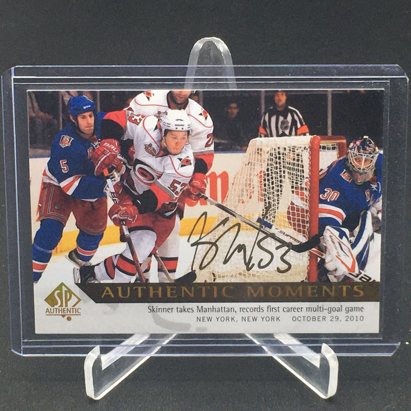 2012 UPPER DECK SP AUTHENTIC - AUTHENTIC MOMENTS - GOLD - J. SKINNER -