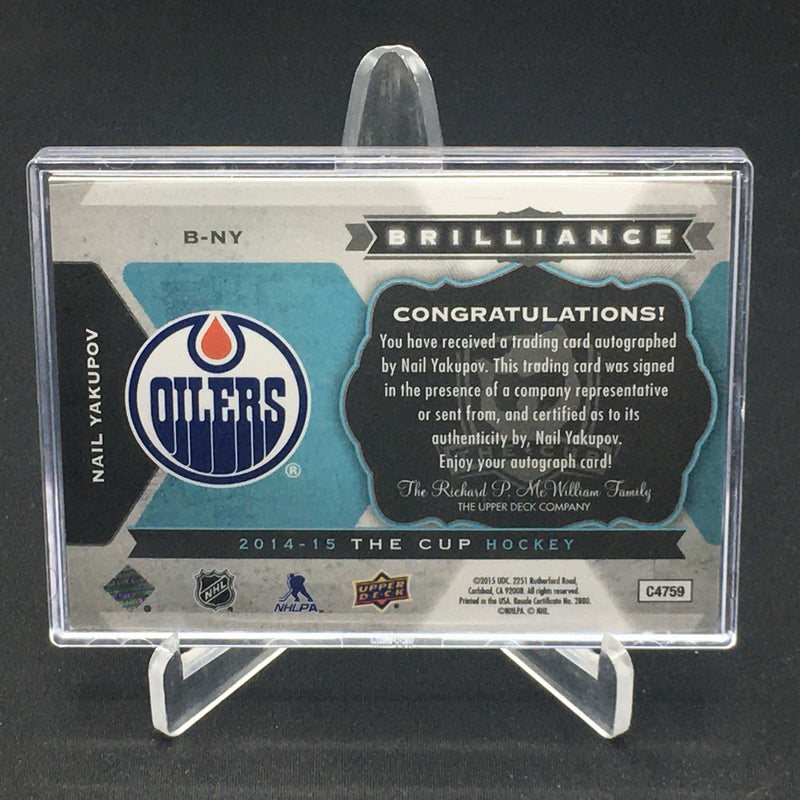 2014 UPPER DECK THE CUP - BRILLIANCE - N. YAKUPOV -