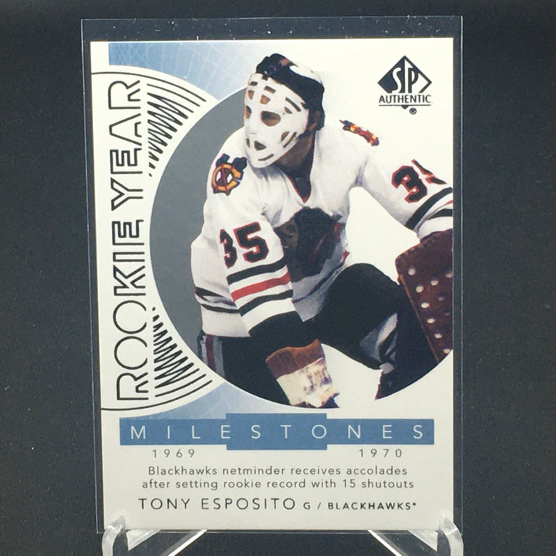 2017 UPPER DECK SP AUTHENTIC - ROOKIE YEAR MILESTONES - T. ESPOSITO -