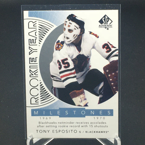 2017 UPPER DECK SP AUTHENTIC - ROOKIE YEAR MILESTONES - T. ESPOSITO - #RYM-TE