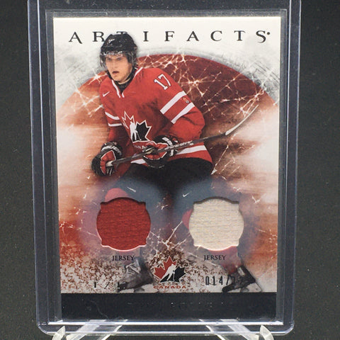 2012 UPPER DECK ARTIFACTS - M. FOLIGNO - #142 - #'D/125 - DUAL JERSEY RELIC