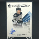 2017 UPPER DECK SP AUTHENTIC - FUTURE WATCH - J. BRODZINSKI - #136 - #'D/999 - AUTOGRAPH - RC
