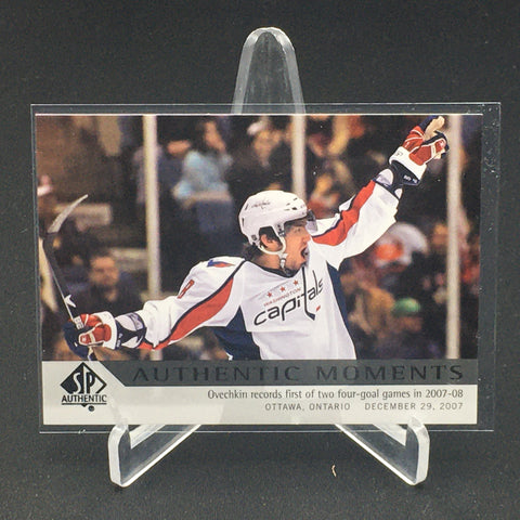 2012 UPPER DECK SP AUTHENTIC - AUTHENTIC MOMENTS - A. OVECHKIN - #180