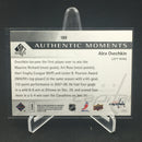 2012 UPPER DECK SP AUTHENTIC - AUTHENTIC MOMENTS - A. OVECHKIN -