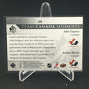 2012 UPPER DECK SP AUTHENTIC - TEAM CANADA MOMENTS - J. TAVARES/ J. EBERLE -