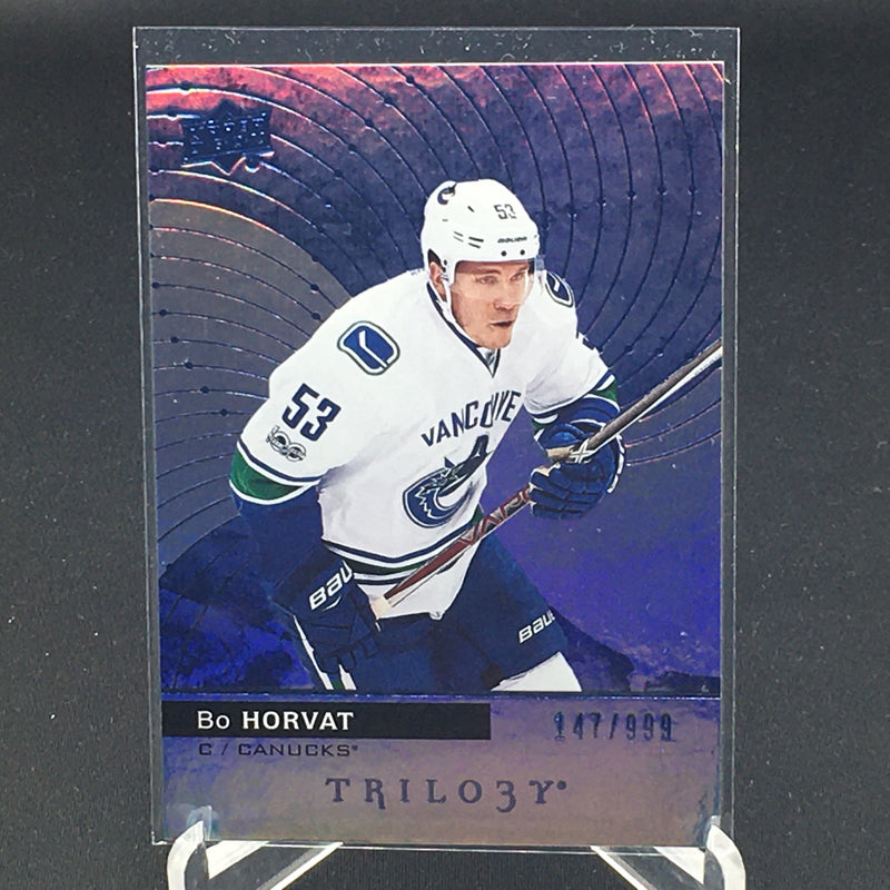 2017 UPPER DECK TRILOGY - B. HORVAT - #27 - #'D/999