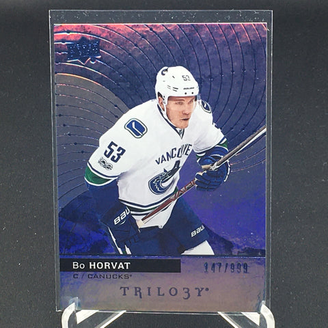 2017 UPPER DECK TRILOGY - B. HORVAT - #27 - #'D/999