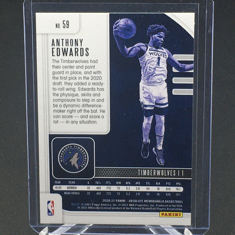 2020 PANINI ABSOLUTE - A. EDWARDS -