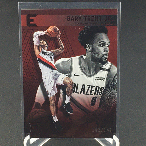 2018 PANINI CHRONICLES - RED PARALLEL - G. TRENT JR. - #211 - #'D/149 - RC