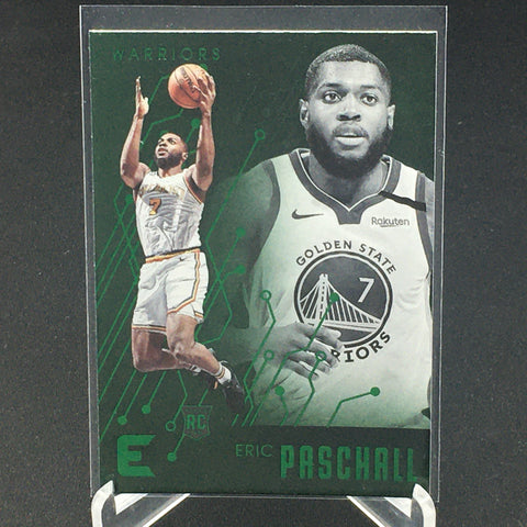 2019 PANINI CHRONICLES - ESSENTIALS - GREEN - E. PASCHALL - #227 - RC