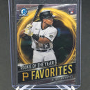 2021 TOPPS BOWMAN CHROME - ROOKIE OF THE YEAR FAVORITES  - K. HAYES -
